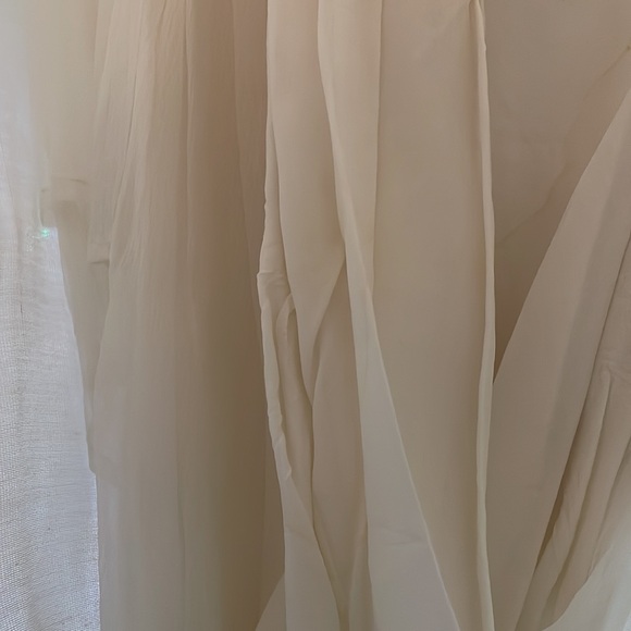 3 pc white sana safeez shalvar kameez - Picture 5 of 6